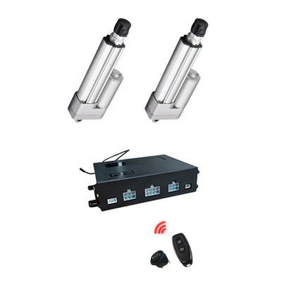 Built-in Over-current Protection 2 Hall Linear Actuators Remote Control System With FR Remote