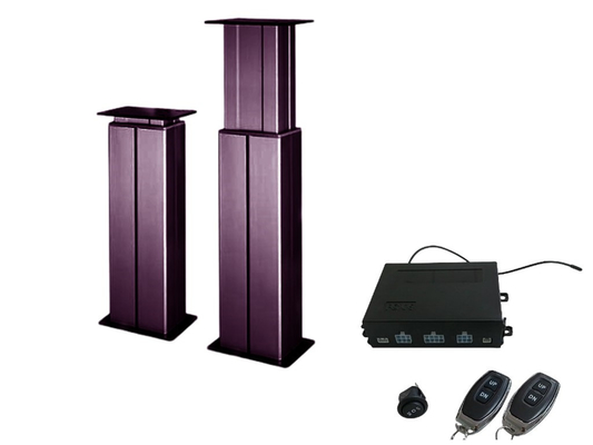 Telescopic Electric Lifting Columns Hall Effect Synchronized Control System