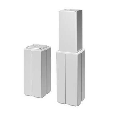 3-Stage Extruded Aluminum Column 3000N Telescopic Actuator For Medical Equipment