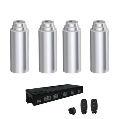 200~400mm Stroke 3 Stage Round Telescoplic Lifting Columns Dual Operation Control System